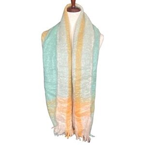Vintage Glen Cree 100% mohair scarf wrap shawl made in Scotland